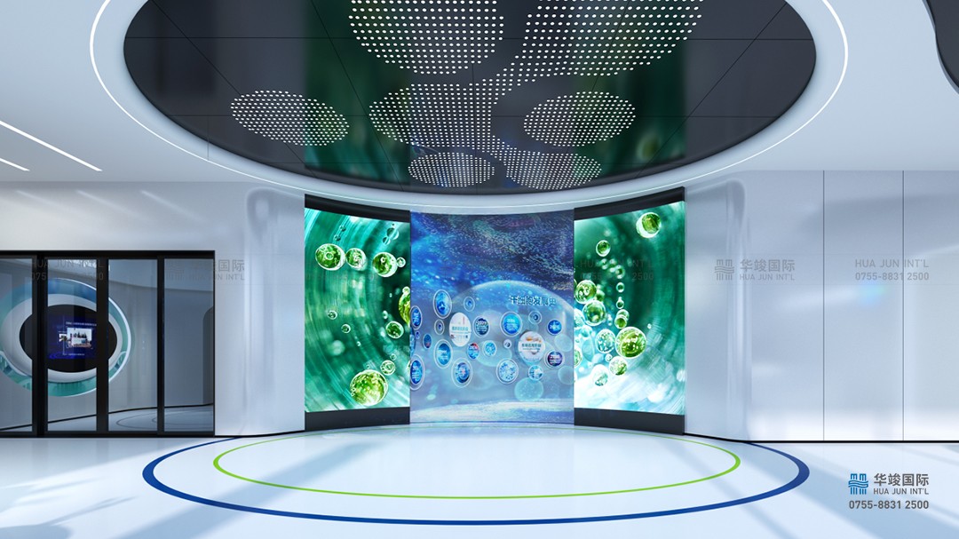 廣州展廳設計公司:生物醫(yī)療展廳的設計理念與空間布局